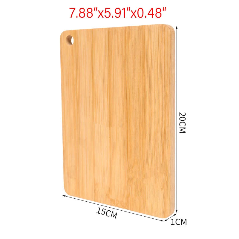 Double-Sided Solid Wood Cutting Board — Thickened, Durable & Naturally Safe