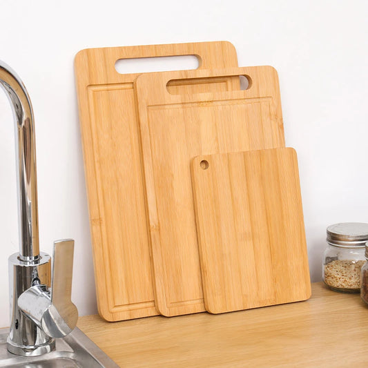 Double-Sided Solid Wood Cutting Board — Thickened, Durable &amp; Naturally Safe