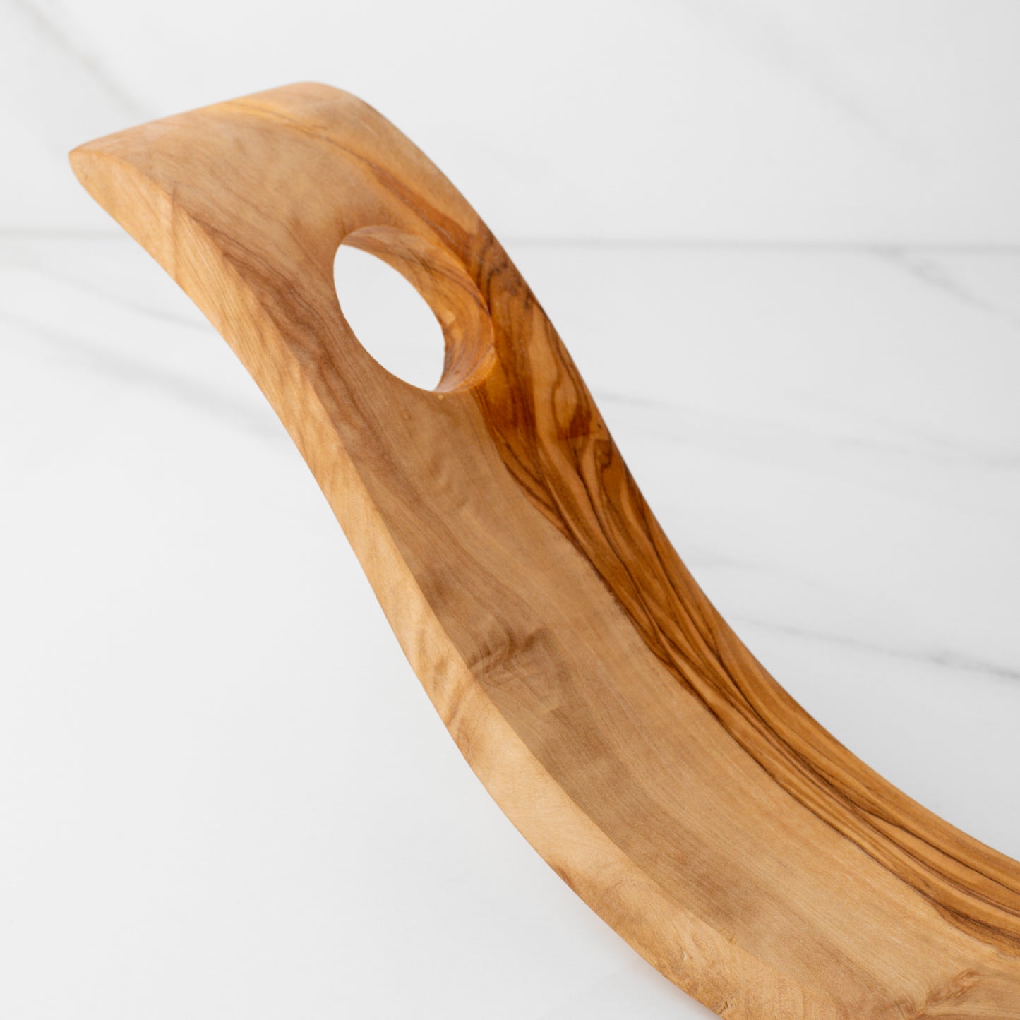 Handmade Olive Wood Bottle Holder